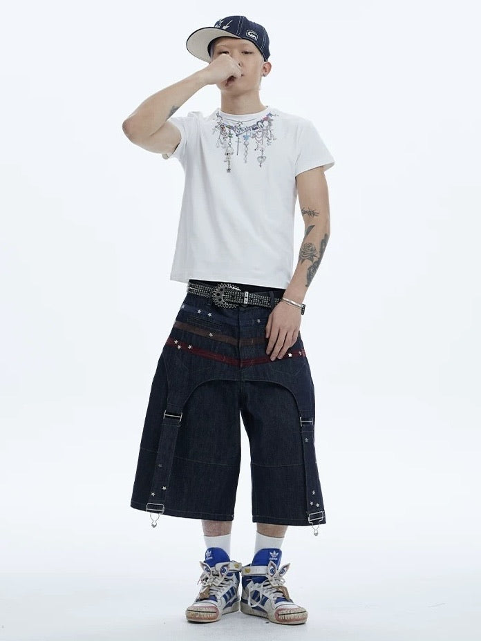 【DND4DES】CARTOON CHAIN T-SHIRT