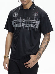 【DND4DES】SLOGAN DIAMOND FOOTBALL SHIRT