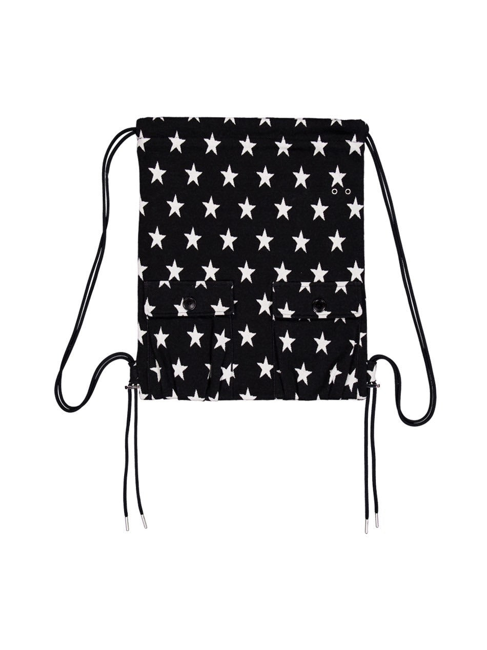 SETUP‐EXE】STAR POCKET GYM SACK / 【セットアップエグゼ】スター