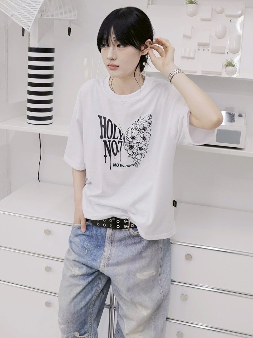 【HOLY NUMBER 7】Graphics Archive Short Sleeve T-Shirt 3 / 【ホーリーナンバー セブン】グラフィックアーカイブ半袖Tシャツ