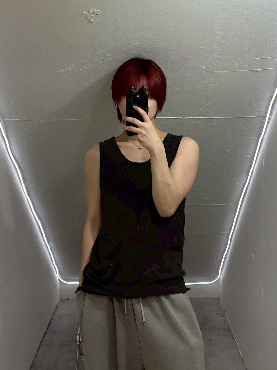 【LUV CODE】pigment damage sleeveless
