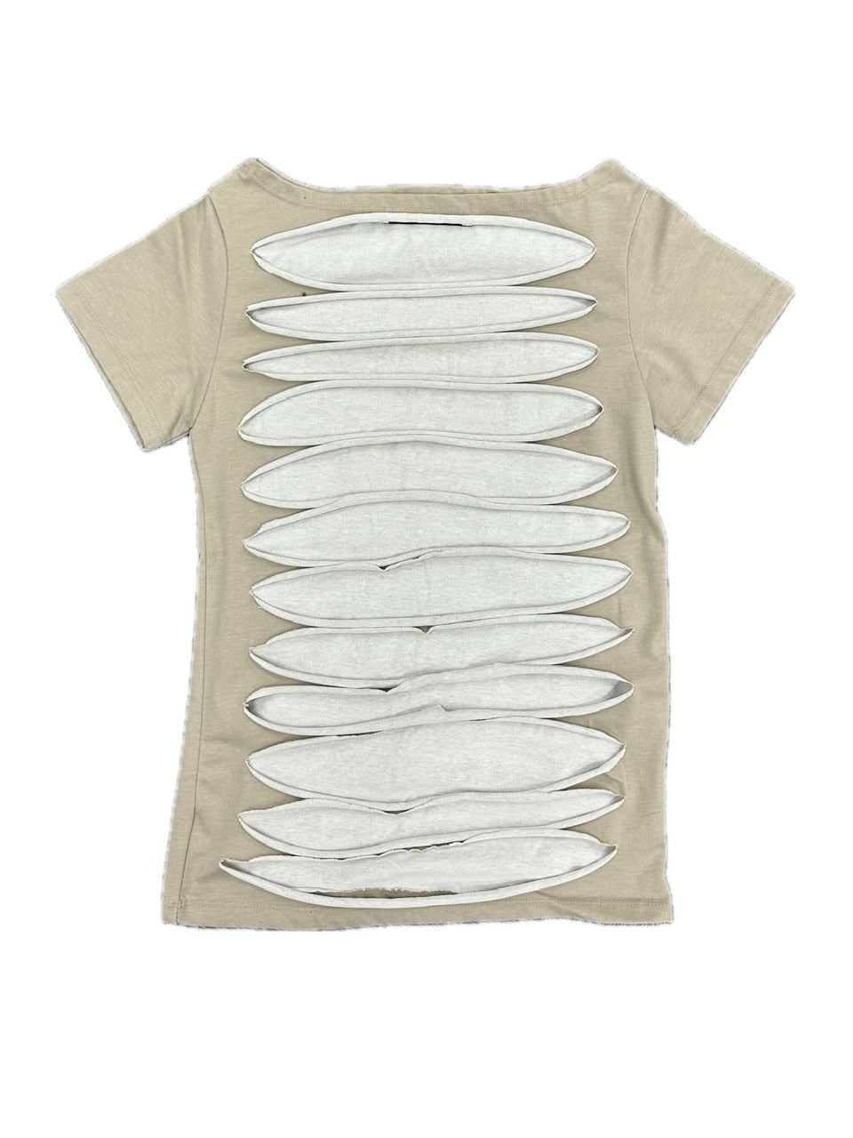 【GATELESS】SLASH DAMAGE LOGO T-SHIRT / 【ゲートレス】スラッシュダメージロゴ半袖Tシャツ