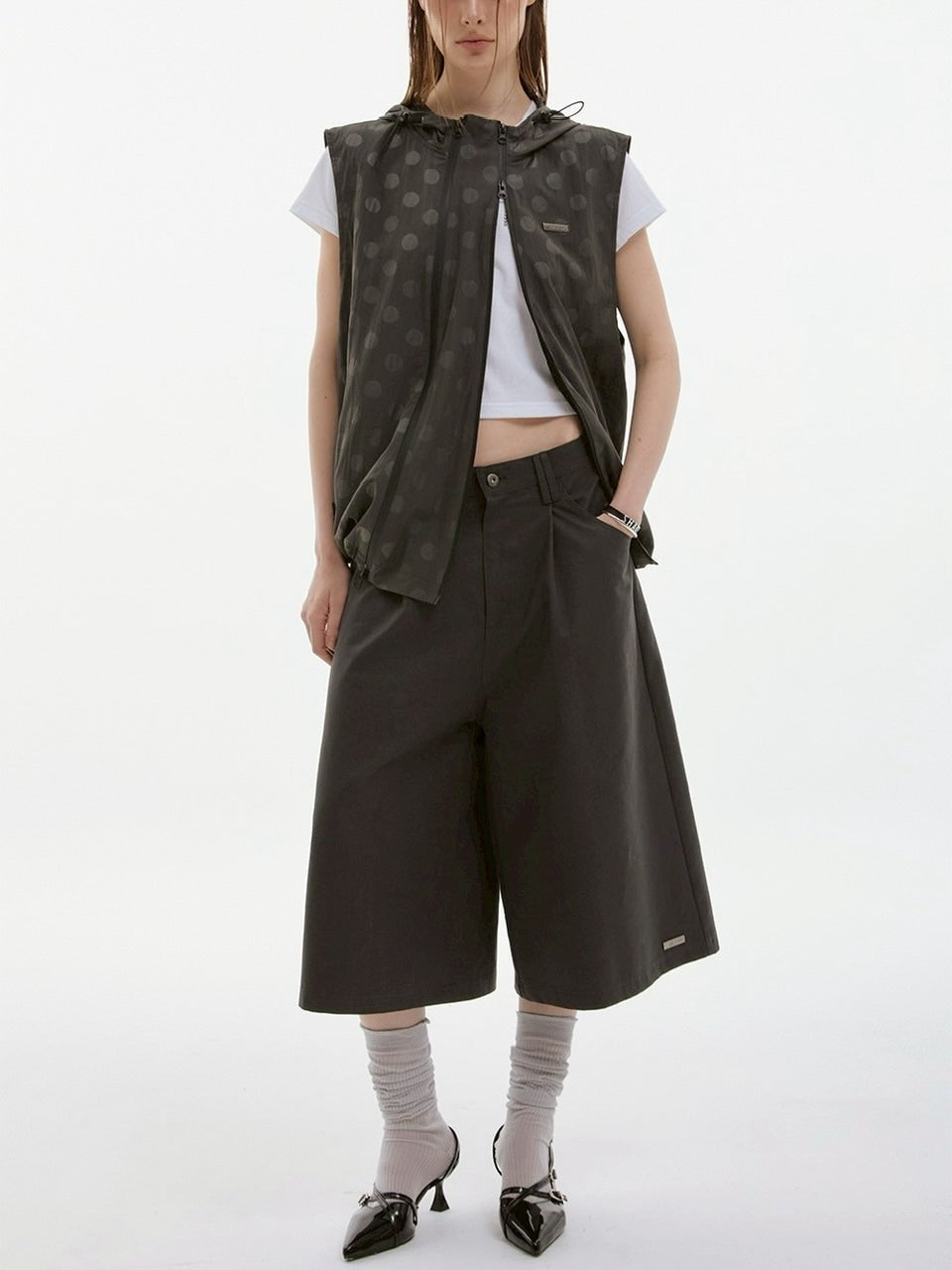 【ESC STUDIO】B.B.B pants/ 【イーエスシーステュディオ】B.B.Bショートパンツ