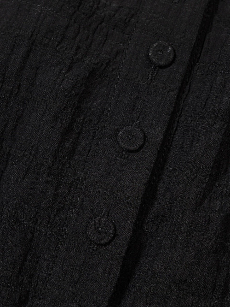 【Uglyshadow】CHECK SHIRRING BLOUSE / 【アグリーシャドウ】チェックシャーリングノースリーブブラウス