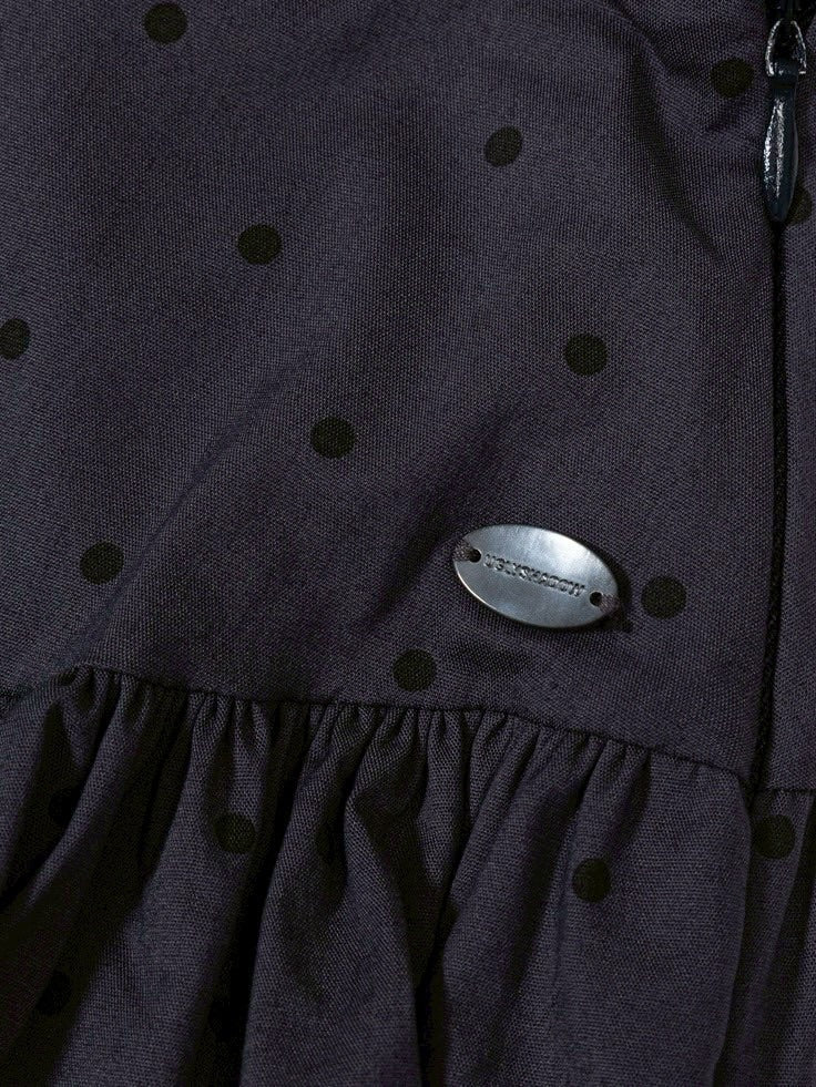 【Uglyshadow】DOTTED PUMPKIN SKIRT PANTS / 【アグリーシャドウ】ドットパンプキンミニスカートパンツ