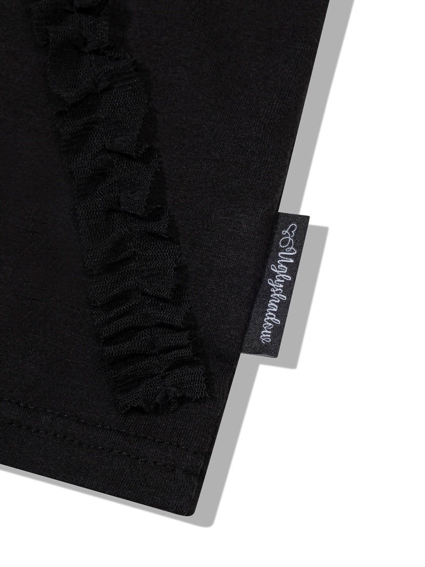 【Uglyshadow】STAR BASIC T-SHIRT / 【アグリーシャドウ】スターベーシック半袖Tシャツ