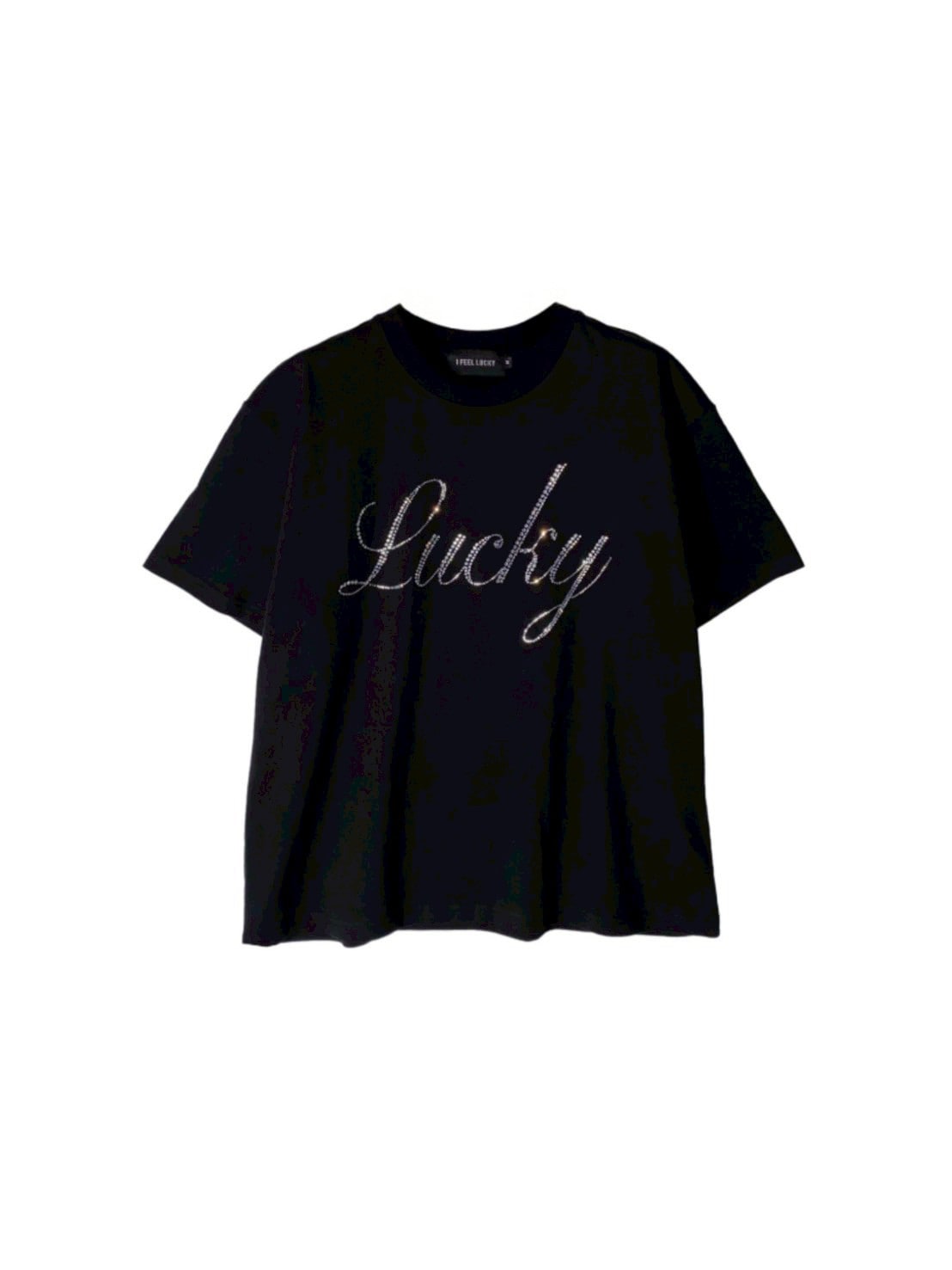 【IFEELLUCKY】Lucky bling tshirt / 【アイフィールラッキー】ラッキーブリンロゴ半袖Tシャツ