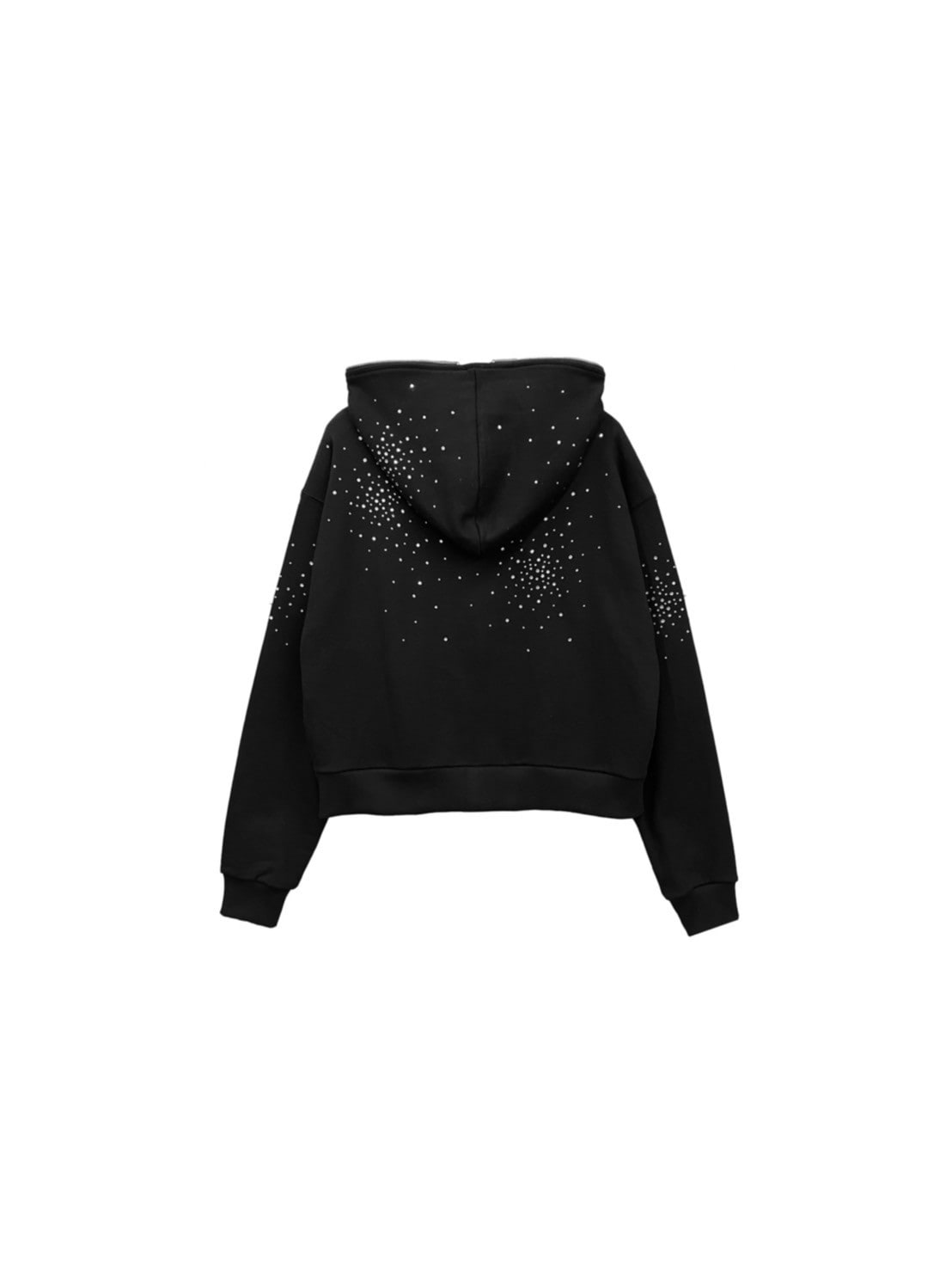 【IFEELLUCKY】Bling hood zip-up / 【アイフィールラッキー】ブリンフードジップアップパーカー