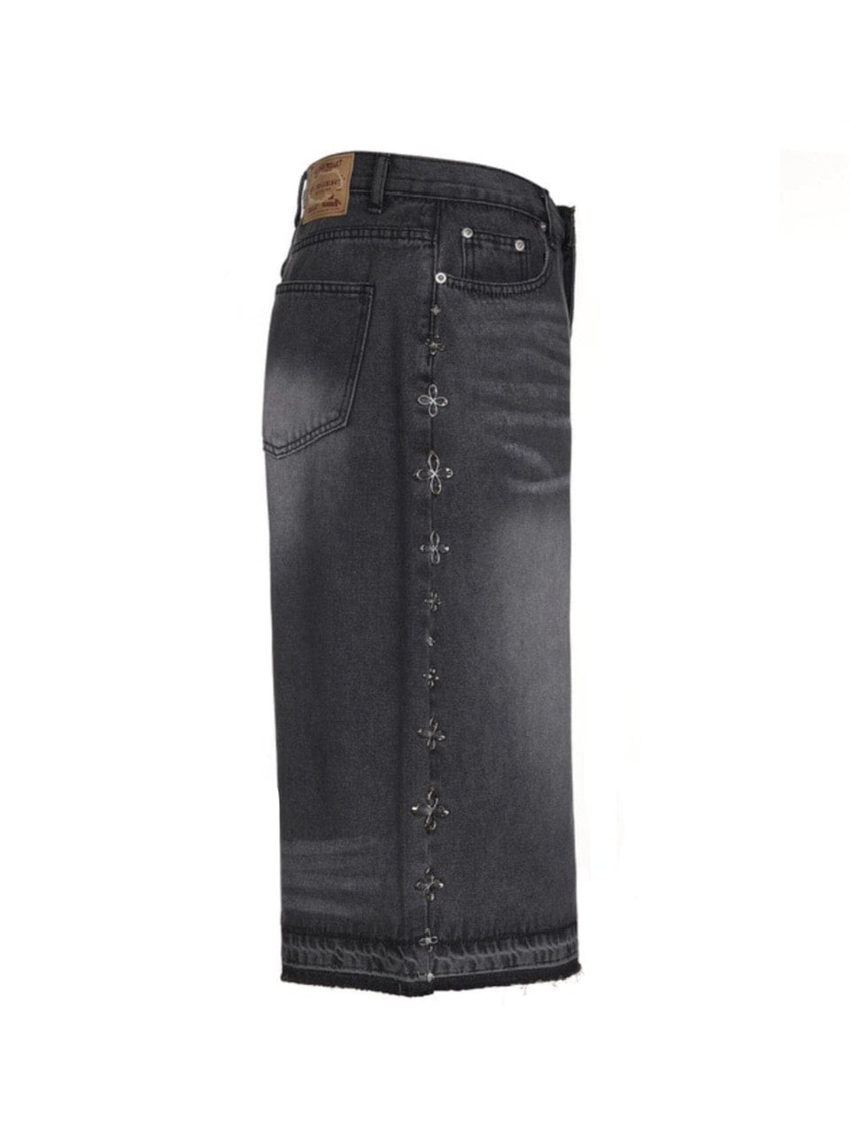 【SURGERY】SURGERY Clover Line denim bermuda pants / 【サージェリー】サージェリークローバーラインデニムバミューダパンツ