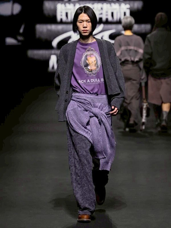 【AJOBYAJO】Double Layered Cardigan / 【アジョバイアジョ】ダブルレイヤードカーディガン