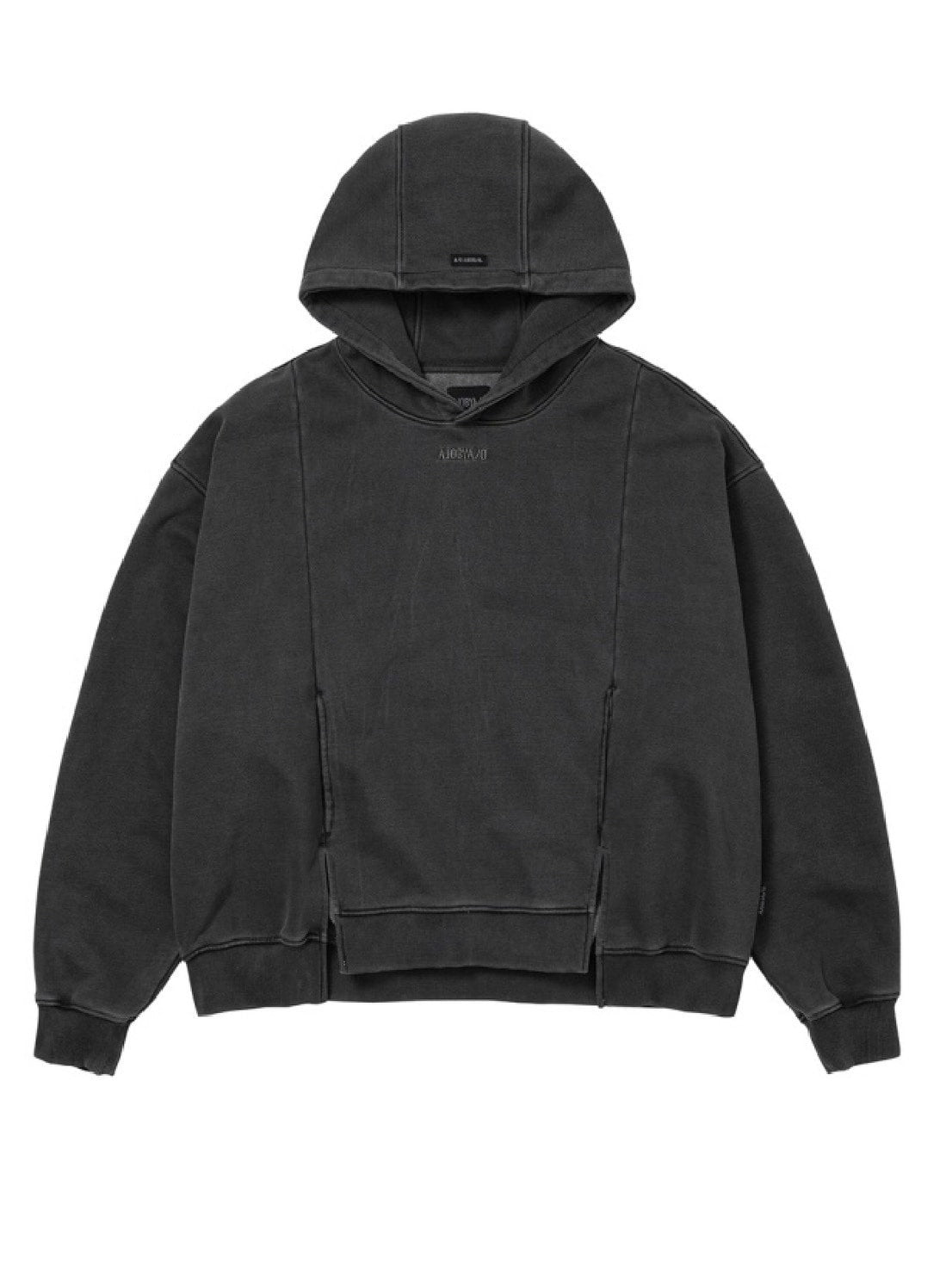 【AJOBYAJO】Twofold Wide Washed Hoodie【アジョバイアジョ】トゥーフォールドワイドウォッシュドプルオーバーパーカー