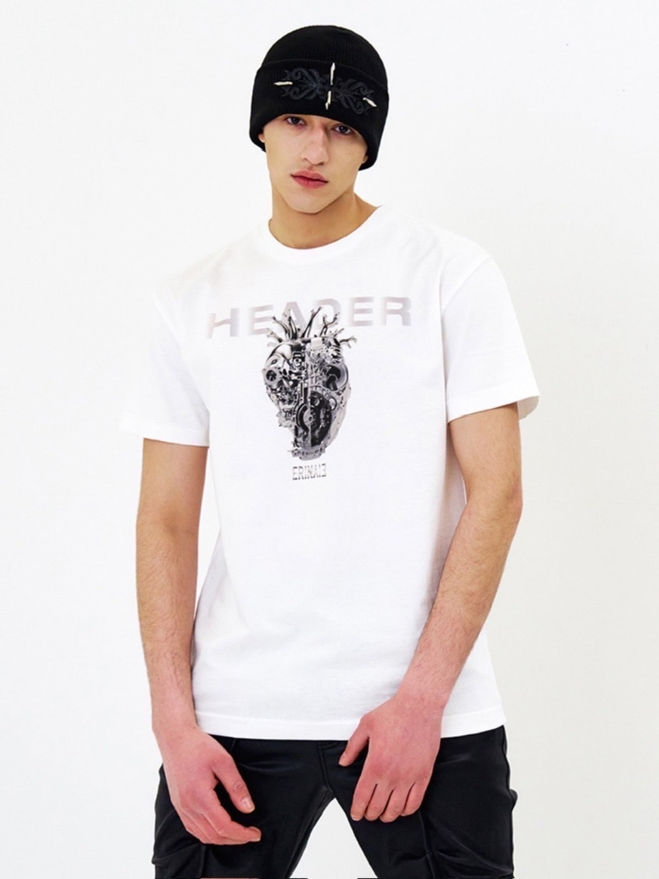 【E RIN AI E】MECHANICAL HEART SHORT SLEEVE TEE