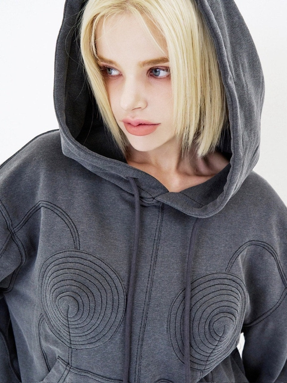 【E RIN AI E】JPG CORSET HOODIE