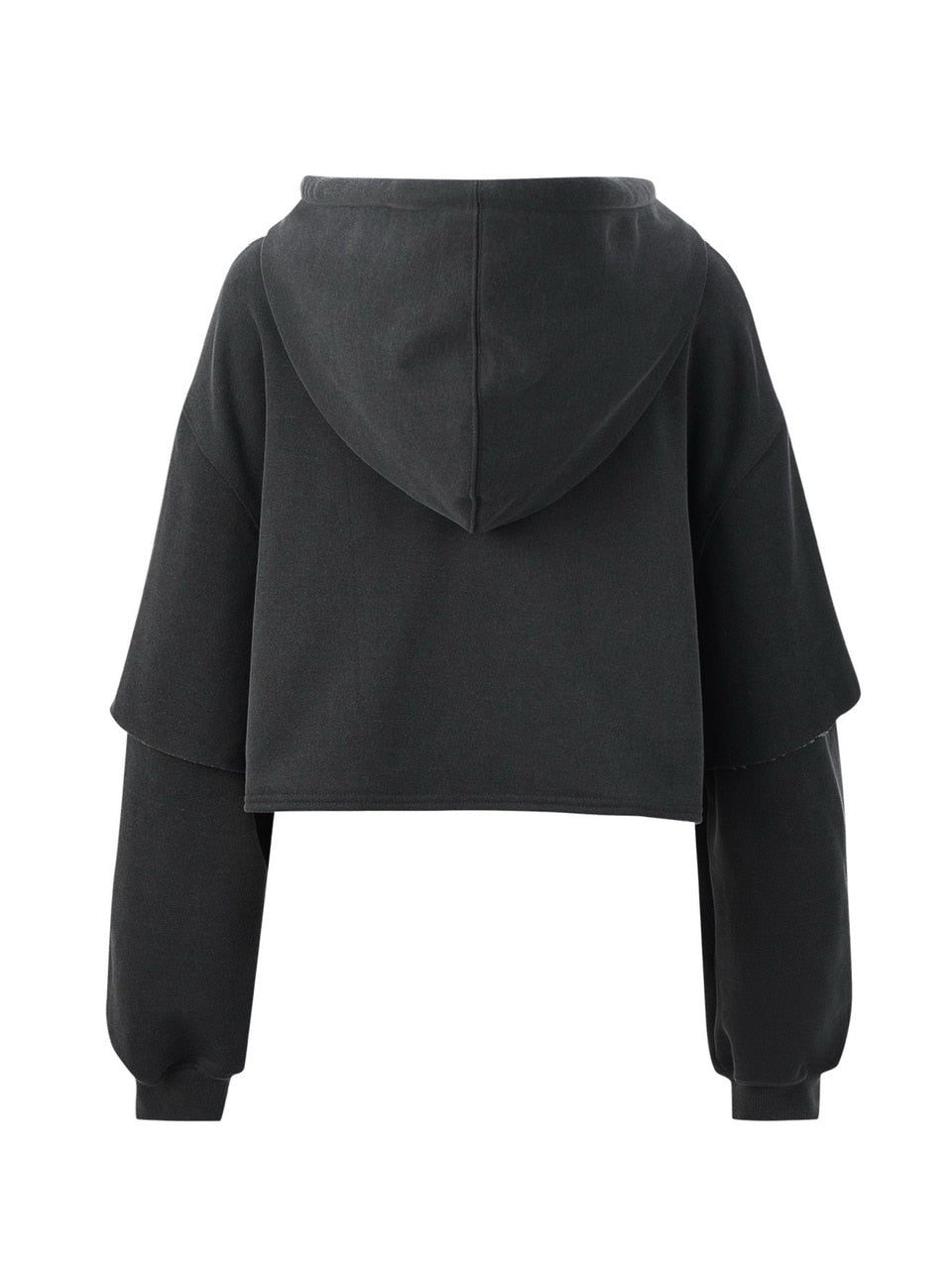 【E RIN AI E】NABI CROP HOODIE