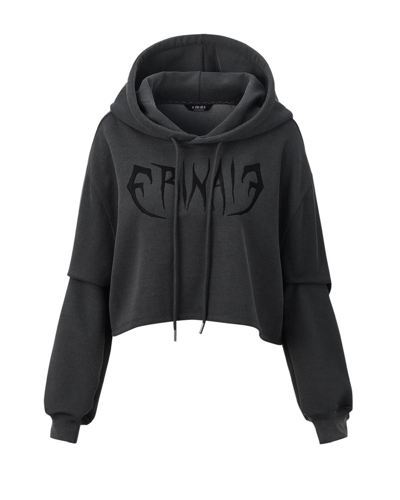 【E RIN AI E】DARK NIGHT HOODIE ZIP UP