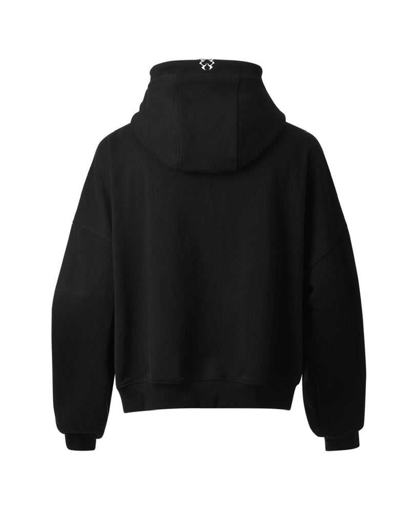【E RIN AI E】DARK NIGHT HOODIE ZIP UP