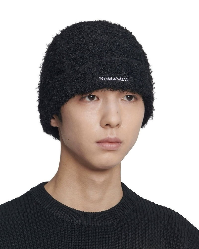 【NOMANUAL】NEST HAIRY BEANIE