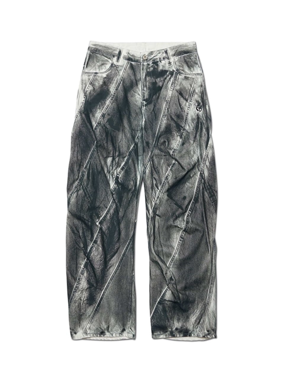 【NOMANUAL】STAINED D.L DENIM PANTS