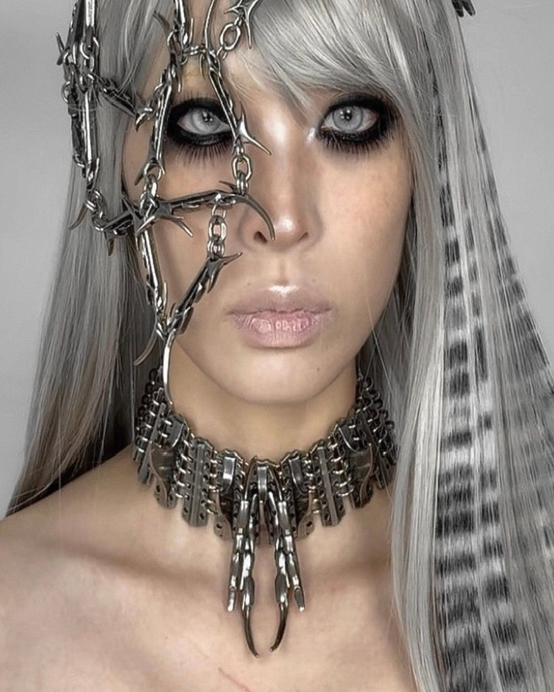 【IIIMIII】Armor Choker Necklace / 【イアミ】アーマーチョーカーネックレス