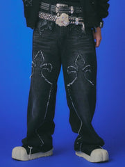 【GALFY】百合の紋紋デニム