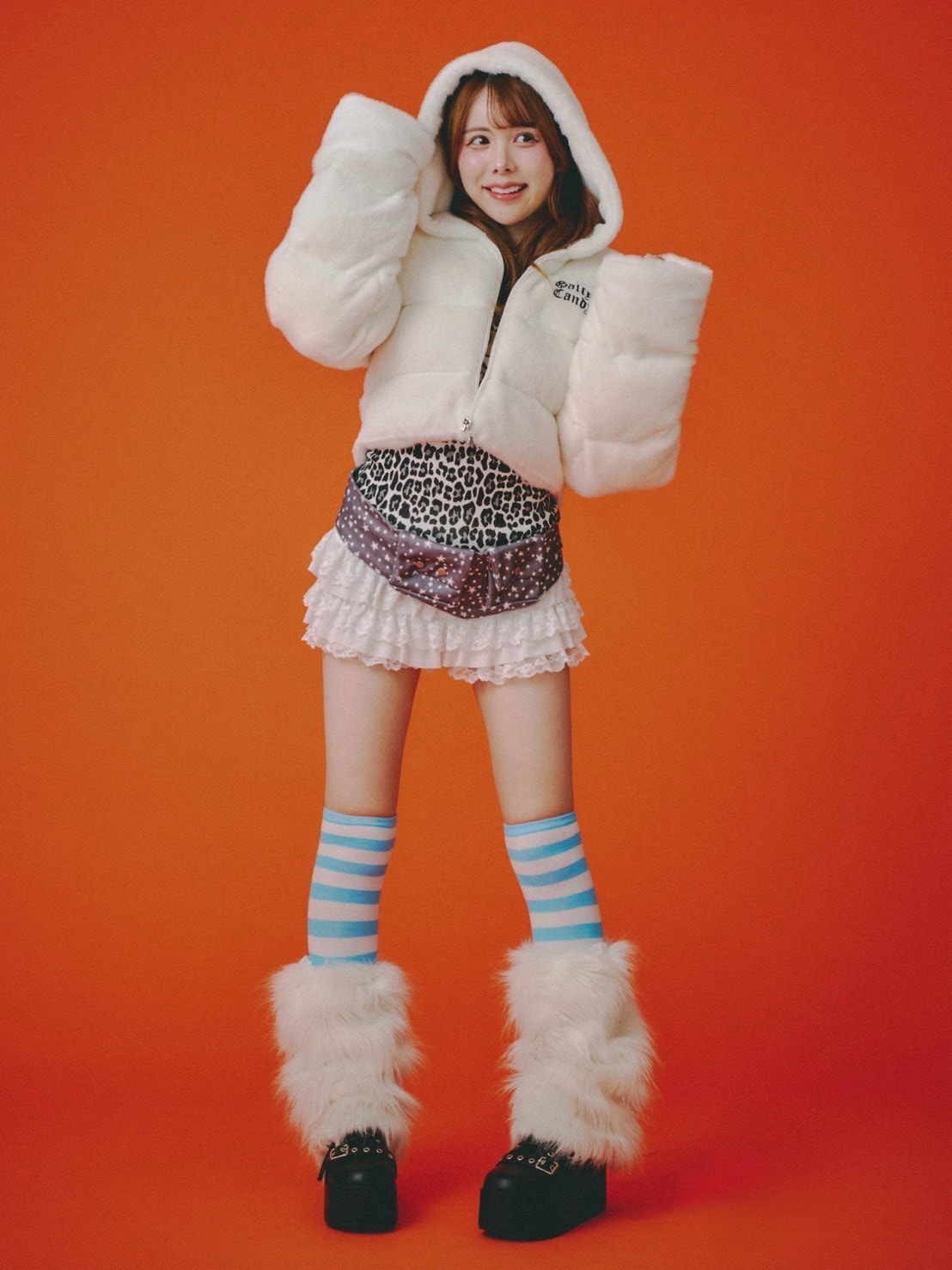 【GALFY】ギャルもこふわブルゾン