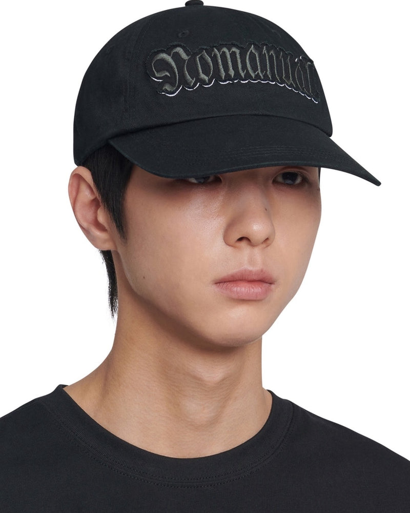 【NOMANUAL】GOTHIC PATCH BALL CAP