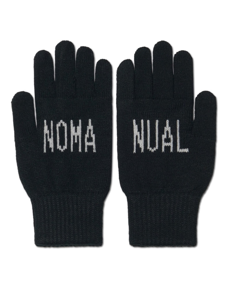 【NOMANUAL】EMBLEM KNIT GLOVES