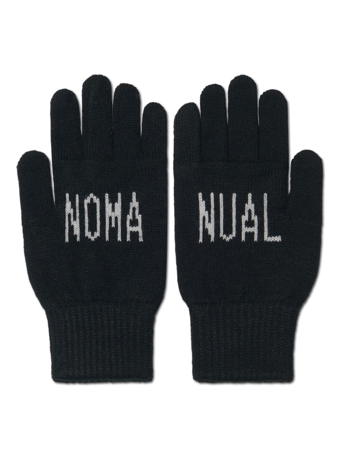 【NOMANUAL】EMBLEM KNIT GLOVES