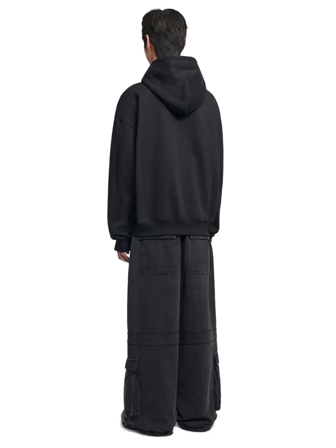 【NOMANUAL】R.V CHAIN STITCHED HOODED ZIP-UP