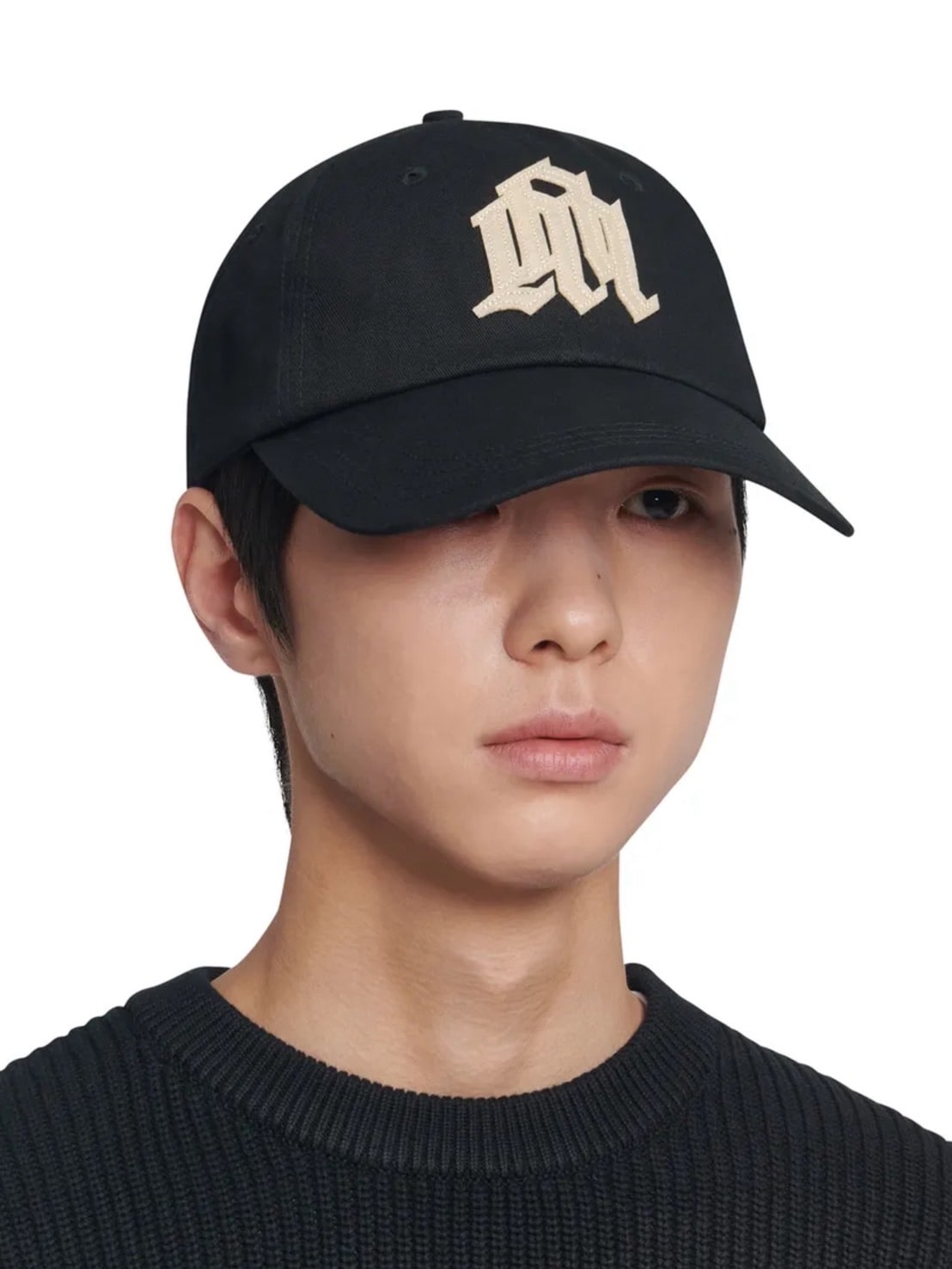 【NOMANUAL】OVERLAY LOGO PATCH BALL CAP
