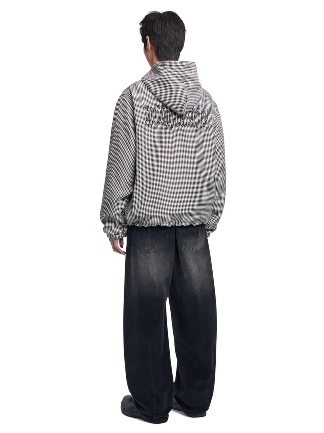 【NOMANUAL】HOUNDSTOOTH CHECK JUMPER