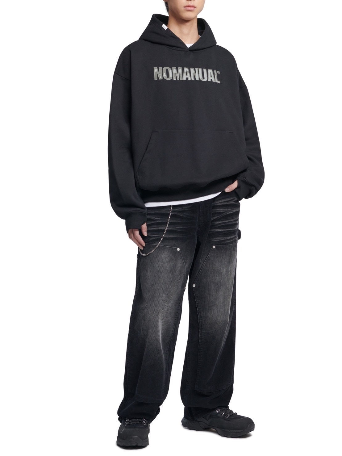 【NOMANUAL】DOUBLE KNEE CORDUROY PANTS
