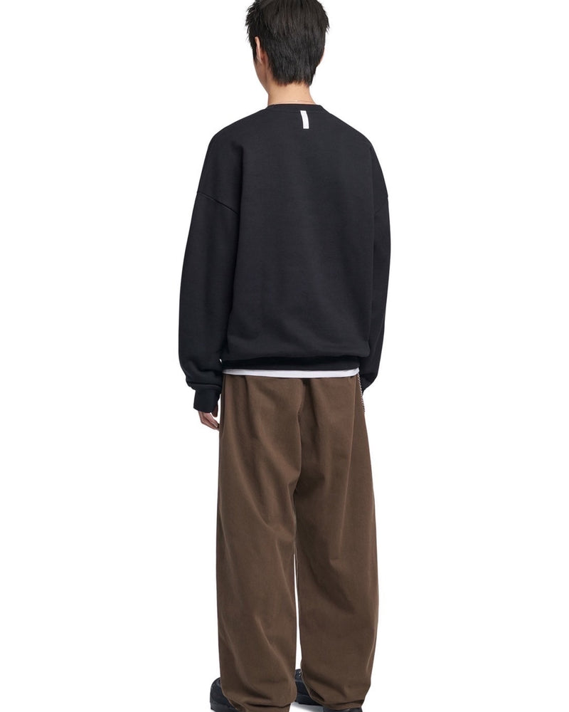 【NOMANUAL】R.V LOGO SWEATSHIRT