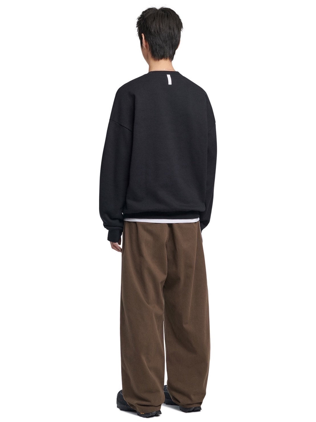 【NOMANUAL】R.V LOGO SWEATSHIRT