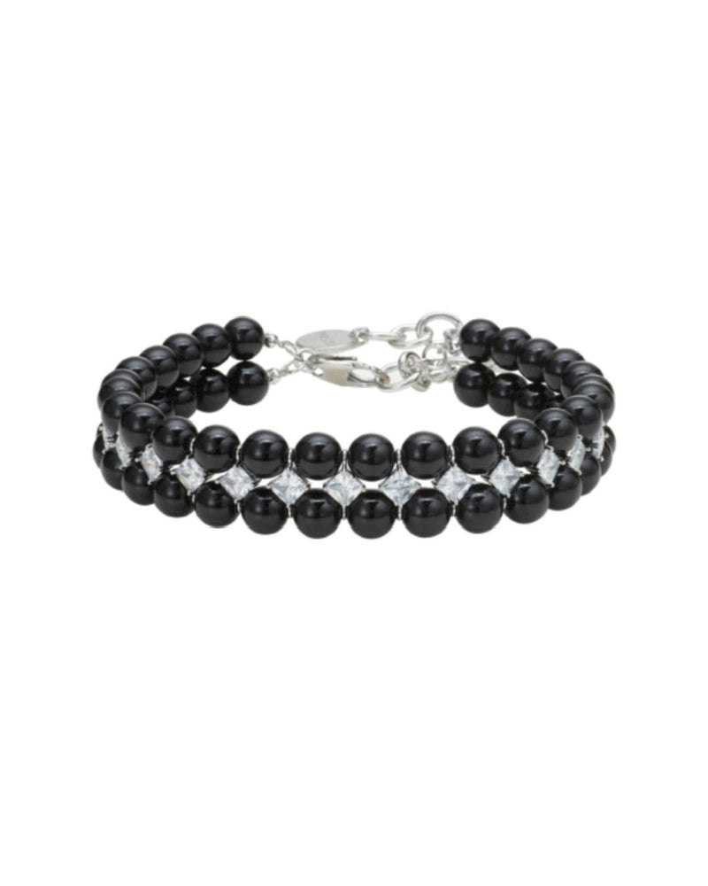 【PEG LEG】Pearl Stone Bridge Choker