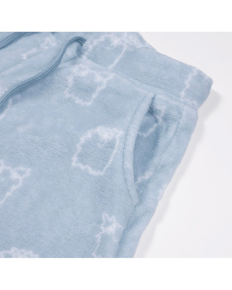 【FANCY X DUSTY】Zzz DUSTY SALON PAJAMA SHORT PANTS / 【ファンシー X ダスティ】Ｚｚｚダスティーサロンパジャマショートパンツ