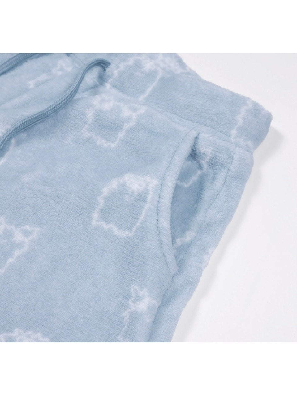 【FANCY X DUSTY】Zzz DUSTY SALON PAJAMA SHORT PANTS / 【ファンシー X ダスティ】Ｚｚｚダスティーサロンパジャマショートパンツ