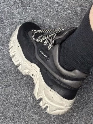 【ROMBAUT】ASFALTO / 【ロンバート】ボリュームソールステッチスニーカー