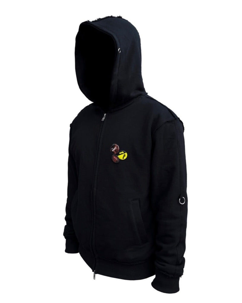【BEBOF】Double zip up parka / 【ビーボフ】ダブルジップアップパーカー