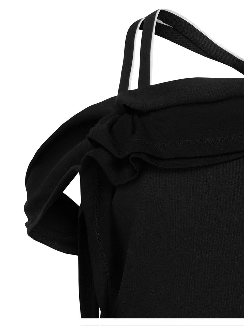 【NACHE】RAWCUT HALTER SLEEVELESS