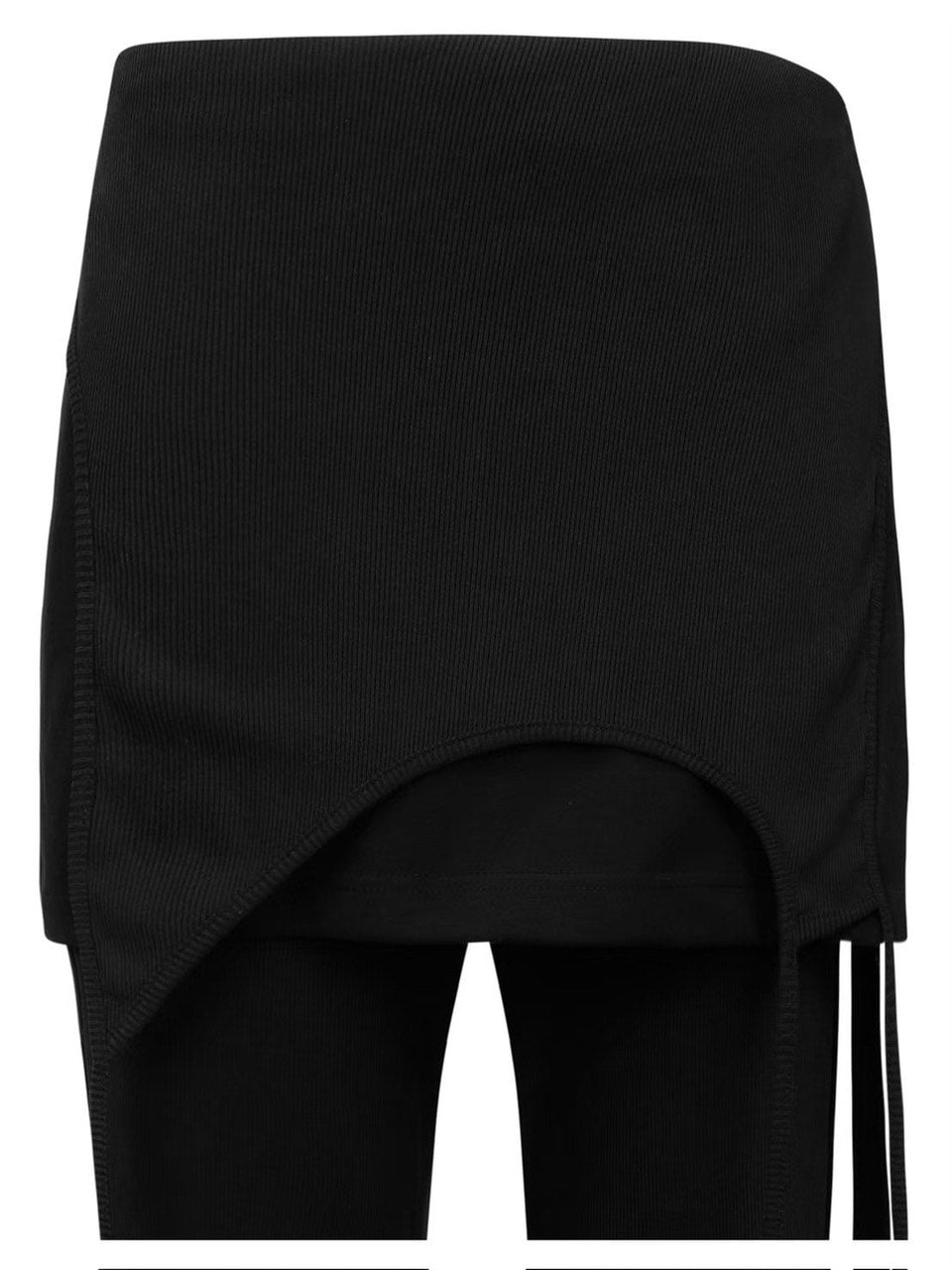 【NACHE】MIXED LAYERED SKIRT PANTS