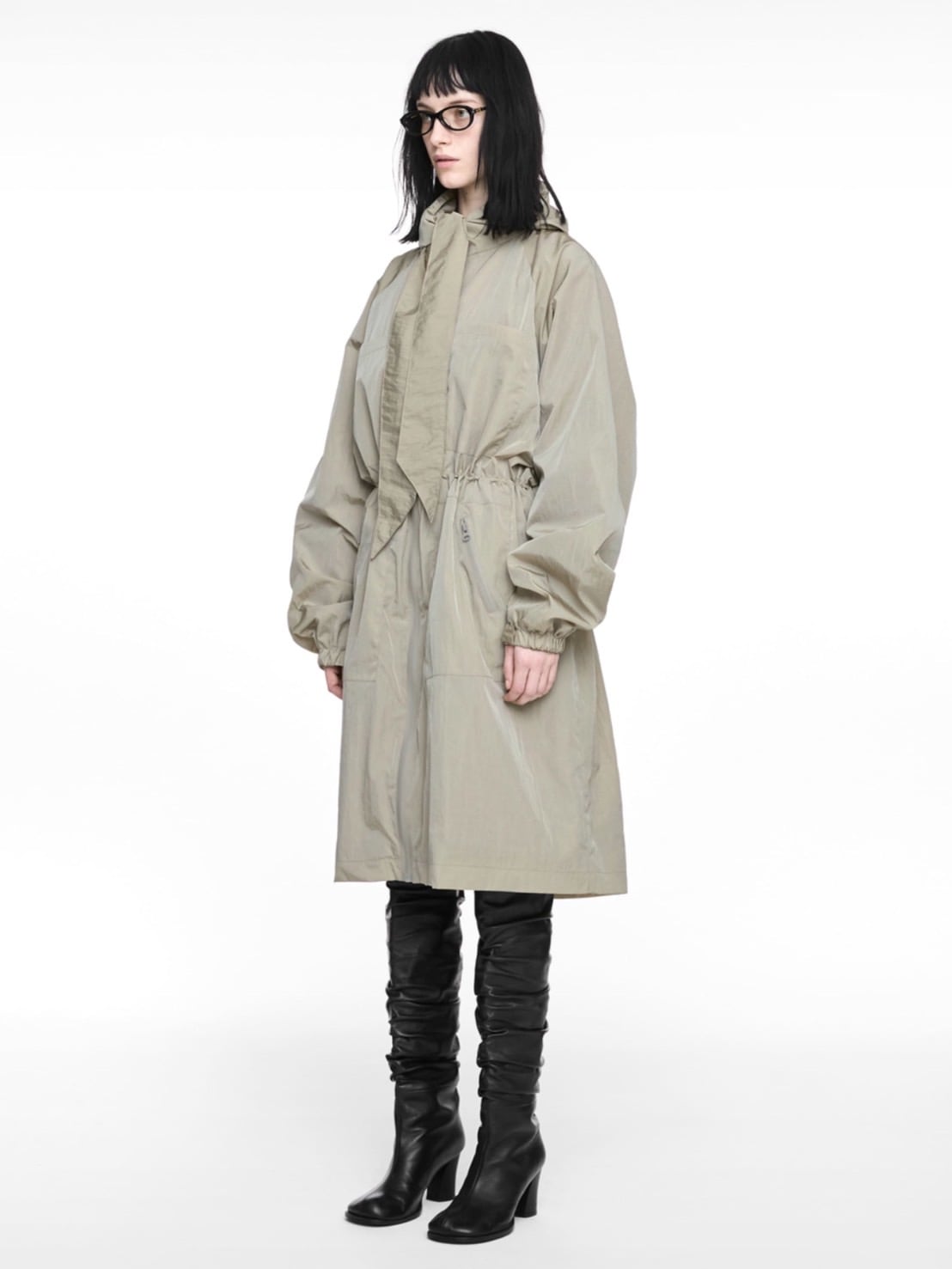 【NACHE】TIE FIELD COAT (UNISEX)