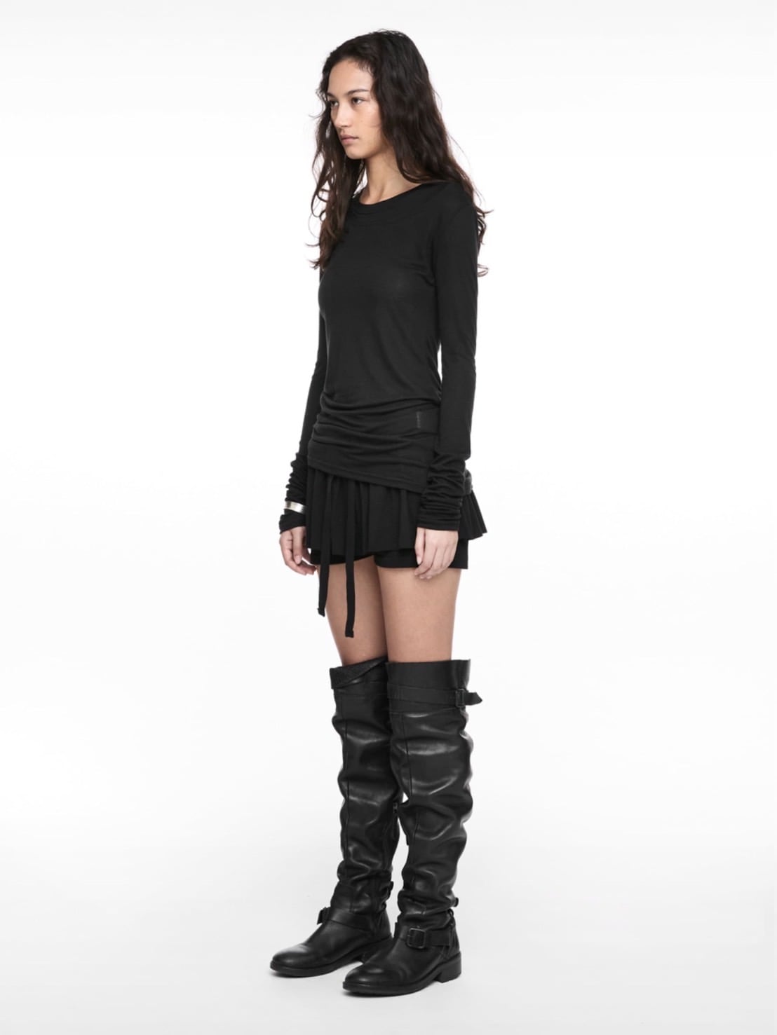 【NACHE】LAYERED BASIC LONG SLEEVE