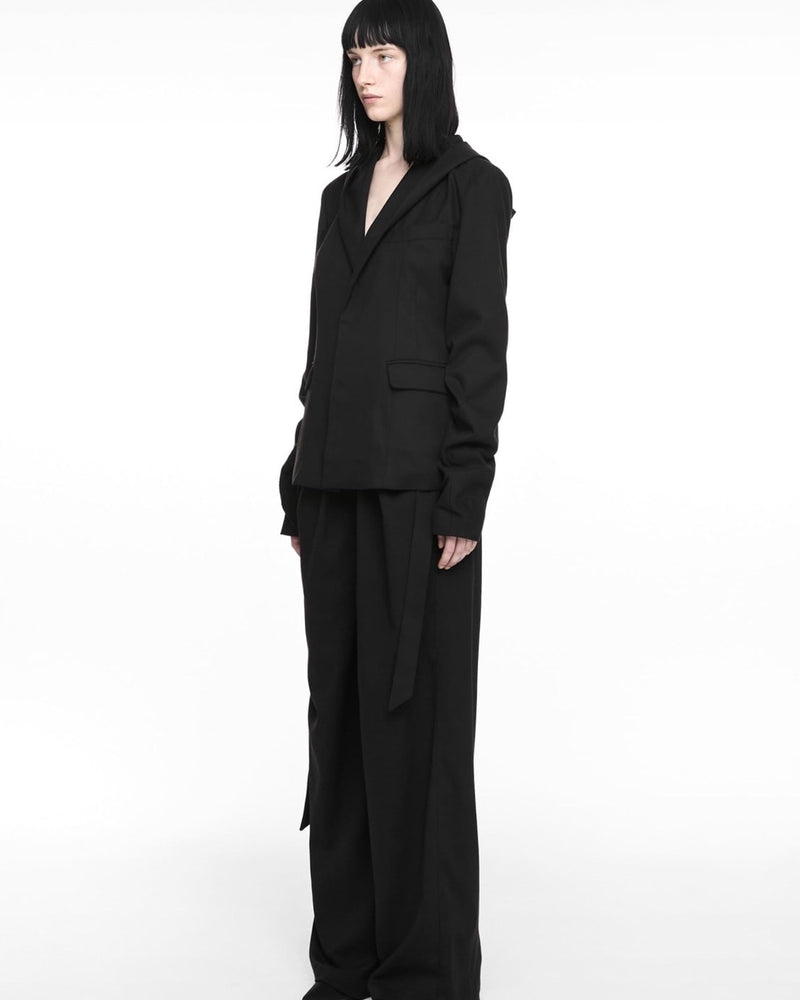 【NACHE】DRAPING WIDE PANTS