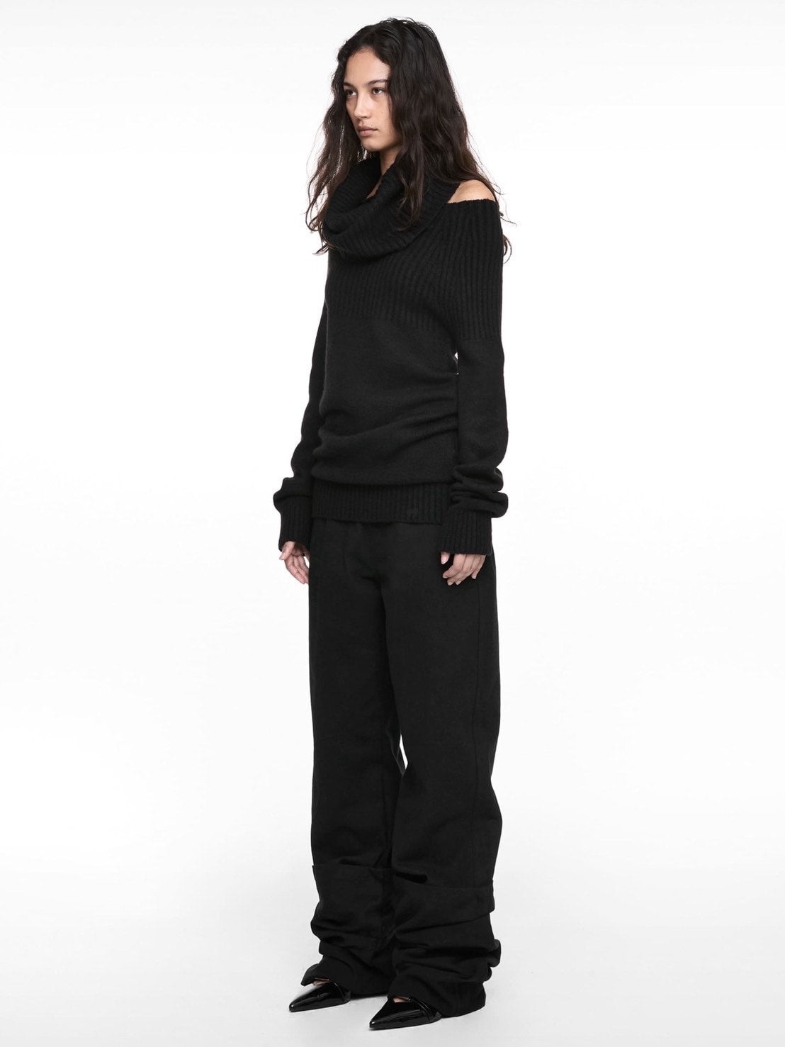 【NACHE】REVERSE COTTON PANTS