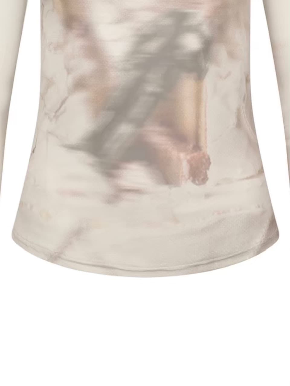 【NACHE】CUT-OUT SLIM FIT LONG SLEEVE