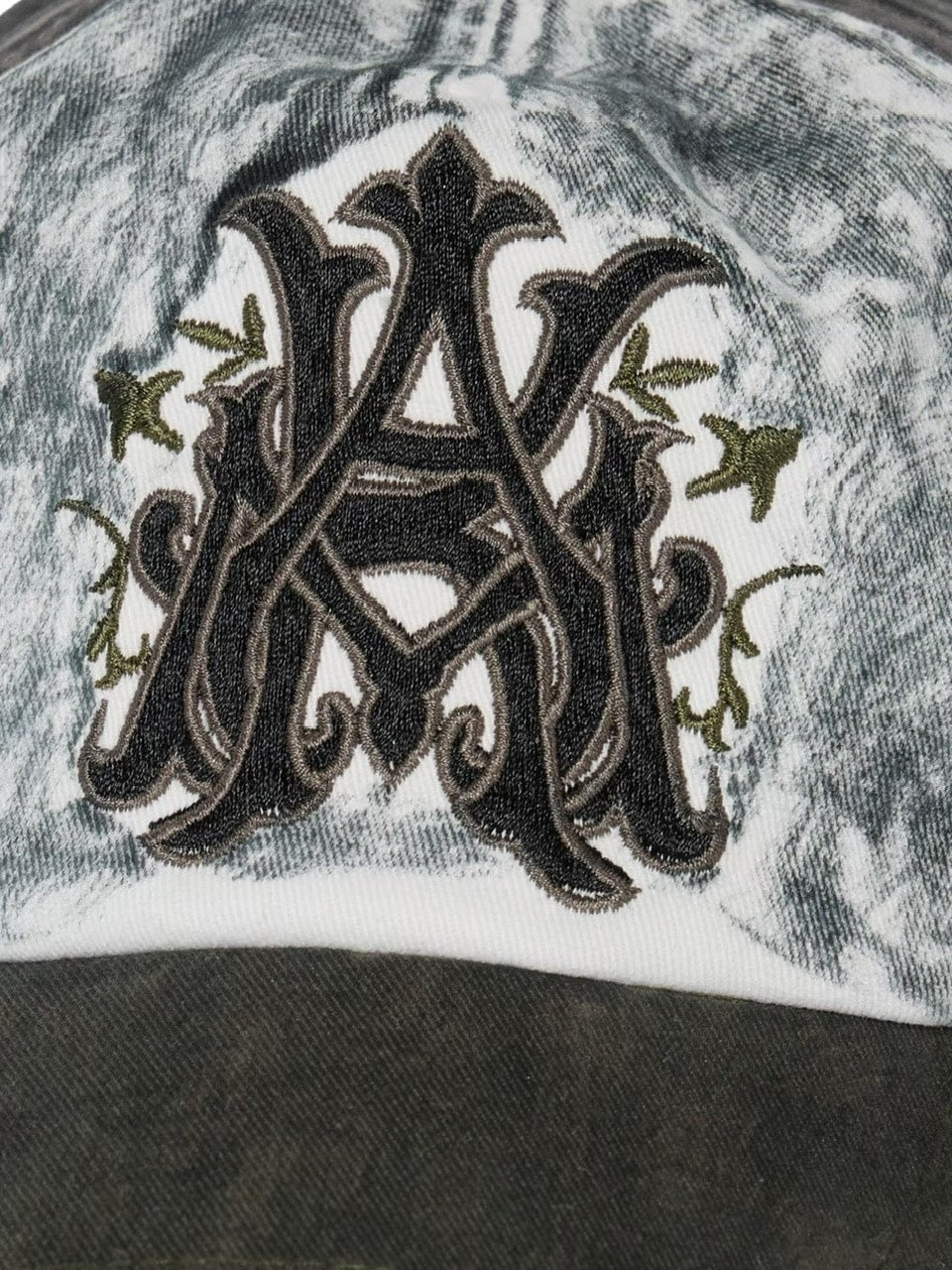 【AAKAM】Contrast Washed Cotton Ball Cap