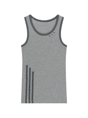 【AAKAM】3-Lined Eyelet Sleeveless