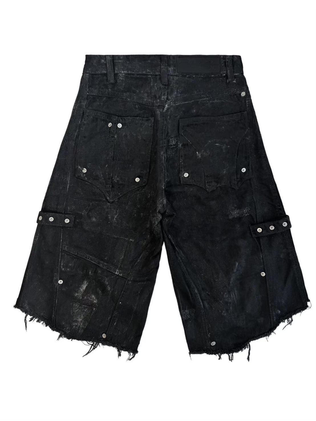 【haveyoudiedbefore?】Obutane Village Waxed Jorts / 【ハブユーダイドビフォー】アイレットデザインハーフパンツ