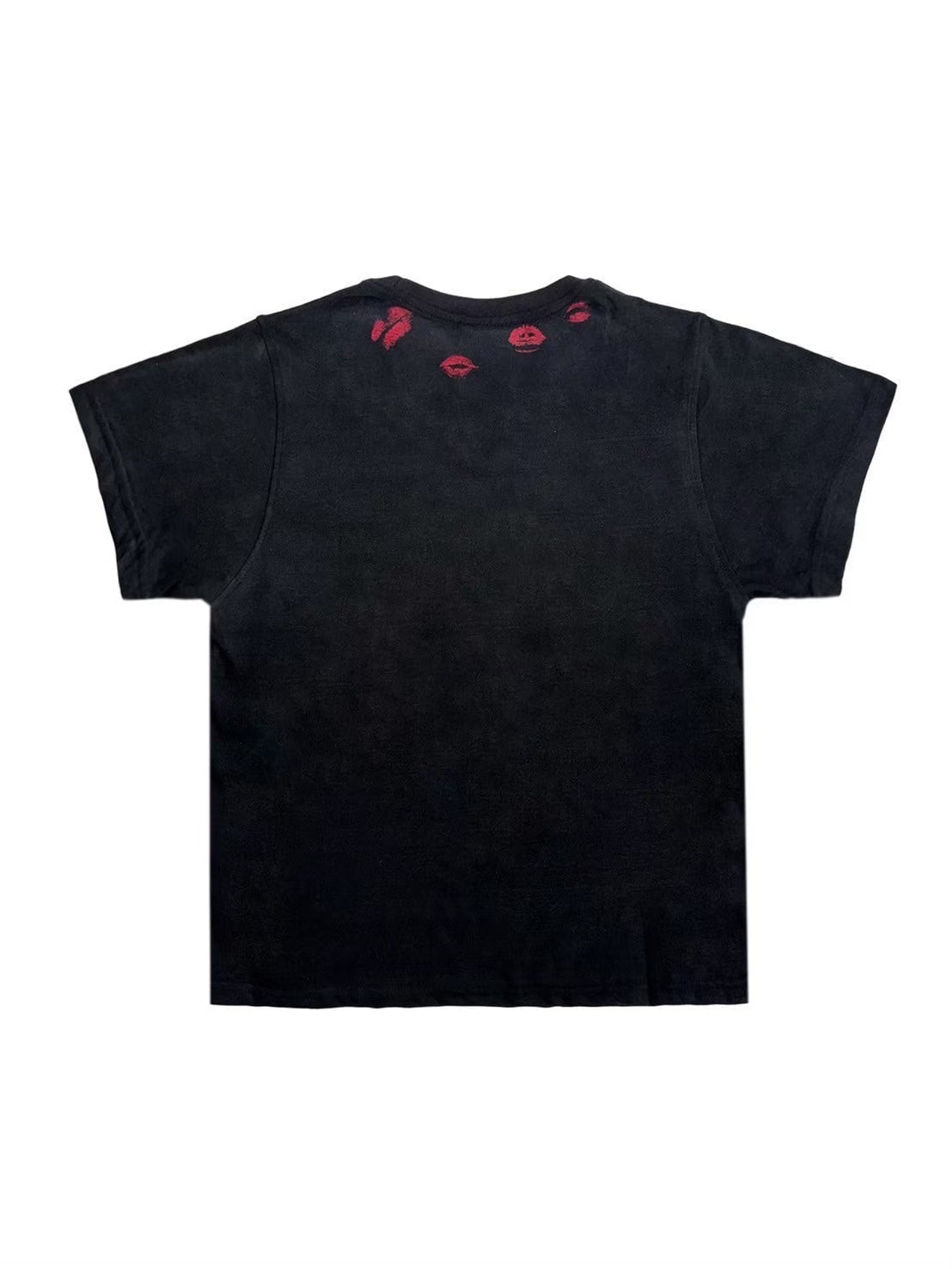 【haveyoudiedbefore?】Beloved Messenger T-shits / 【ハブユーダイドビフォー】リッププリントポケット半袖Tシャツ